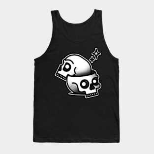 Skulls Tattoo design Tank Top